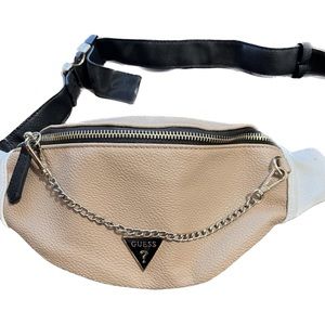 GUESS Colorblock Fanny Pack with chain